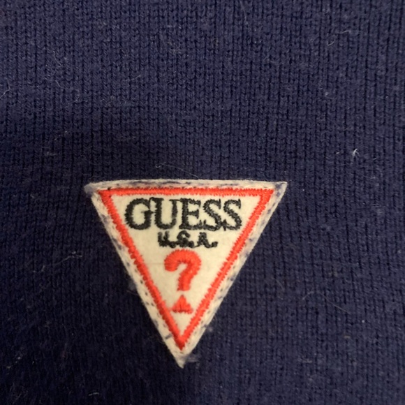 Guess mens Zip Cardigan Sweater - Picture 4 of 4